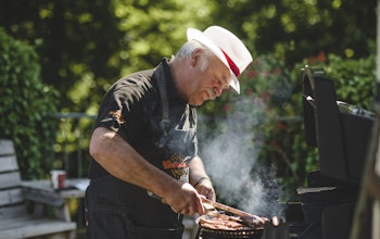 We spoke to Charles Baughan, Founder of Westaway Sausages for National BBQ Week this june charles baughan westaway sausages grilling sausages on a BBQ