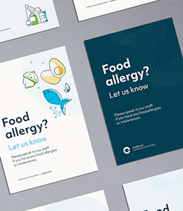 Free Allergen Posters and Flyers from Erudus 