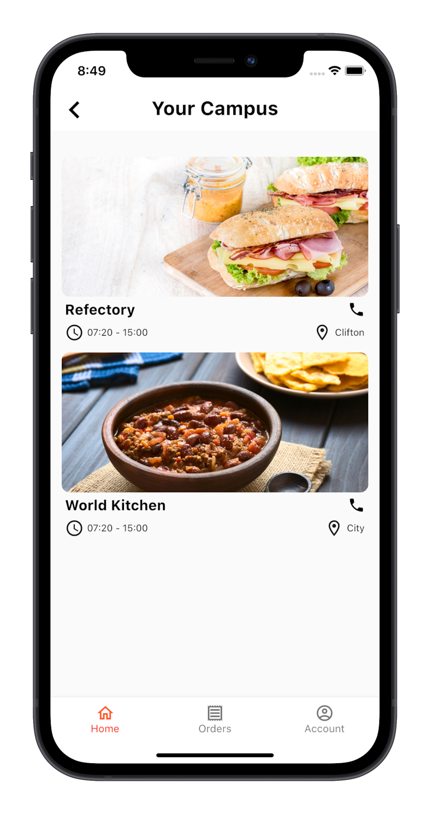 Erudus Integration Partner Dill in app Campus selector Erudus Integration Partner Dill in app Campus selector