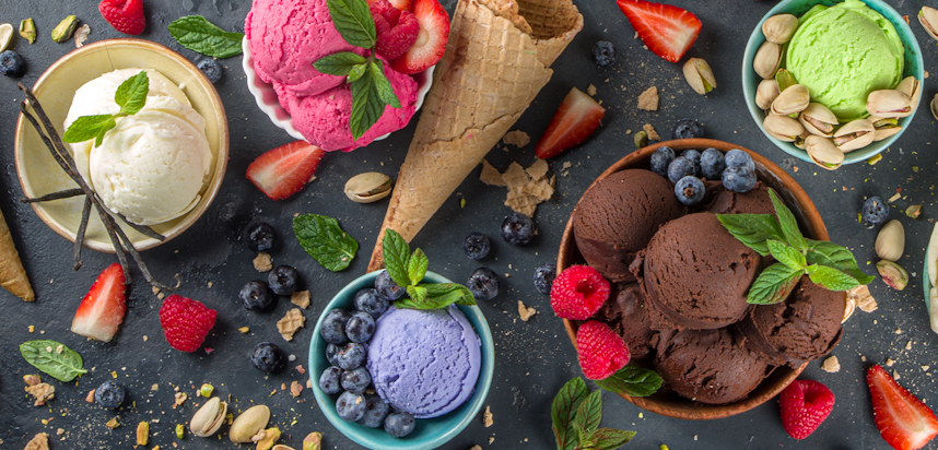 Ice cream questions answered - different flavours of ice cream