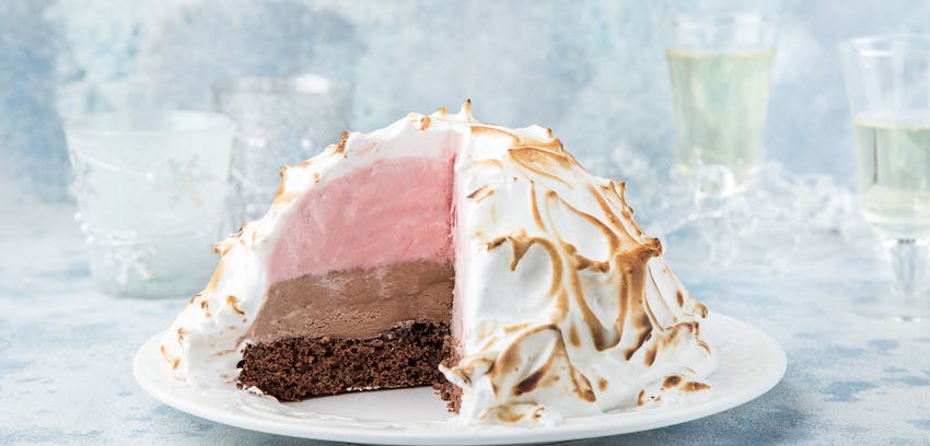 Ice cream questions answered - Baked Alaska 