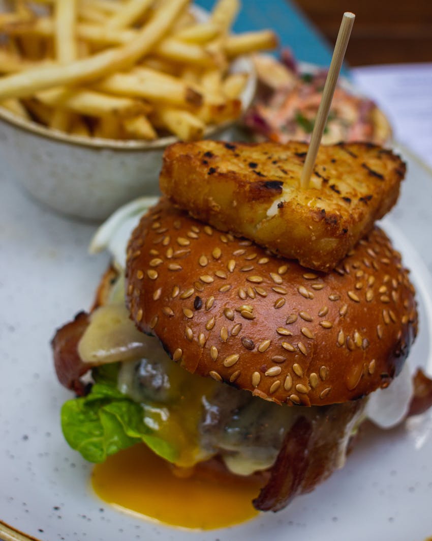 Best Burger Toppings - Hash Brown