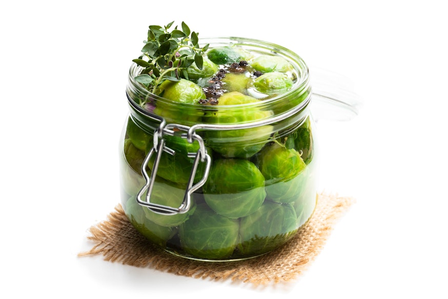 Christmas foods to make now, use later - pickled sprouts Christmas foods to make now, use later - pickled sprouts