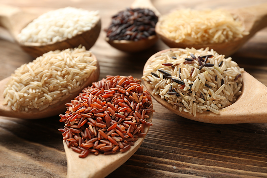 Rice guide - different varieties of rice 