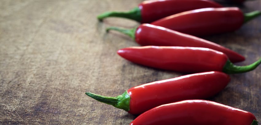 Guide to sriracha - Red chillis used to make sriracha sauce
