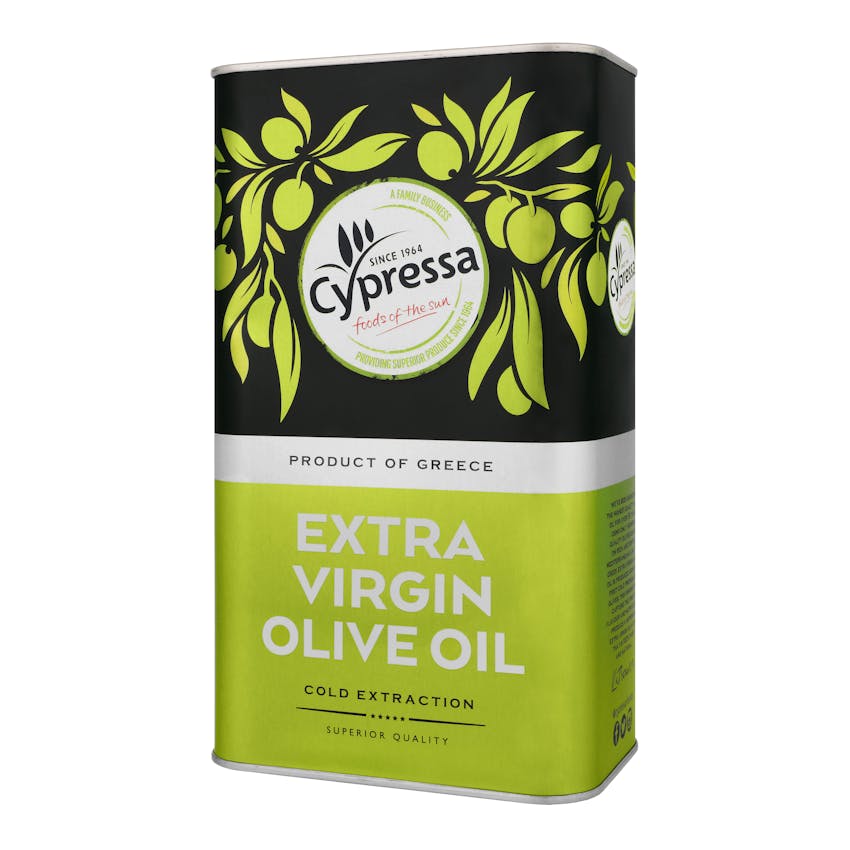 Cypress Olive Oil shot by Erudus Image Capture - Right hand shot