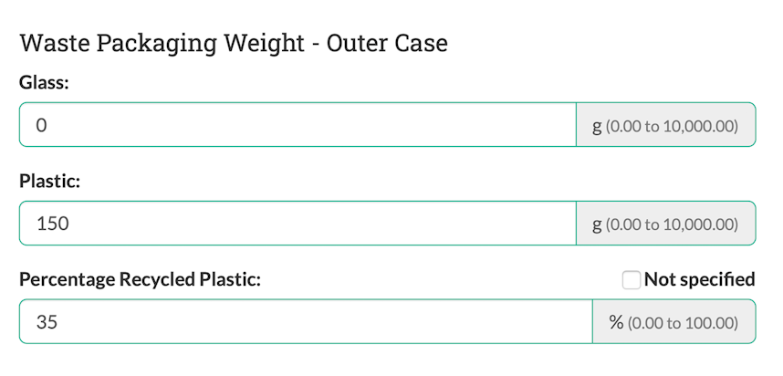 Release Notes - New Attribute - Waste Packaging Release Notes - New Attribute - Waste Packaging