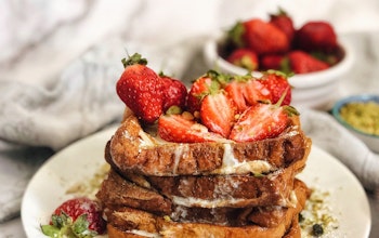 Strawberries & Cream French Toast