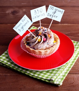 Mandatory Calorie Labelling cupcake example