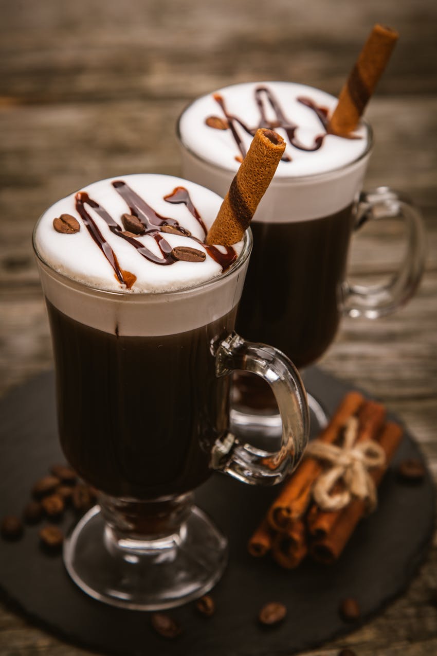 St Patrick’s Day Menu Ideas - Irish coffee