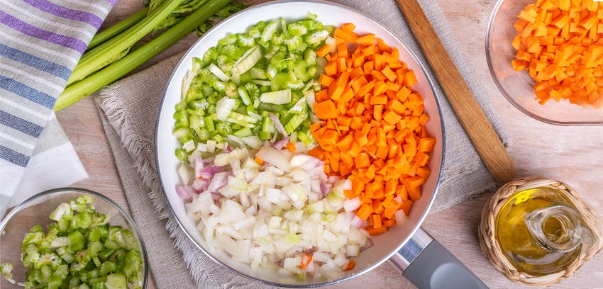 Allergen Deep Dive: Celery - Celery in a Mirepoix