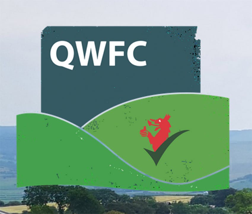 Erudus provides Farm Assured Welsh Livestock certification - QWFC logo 