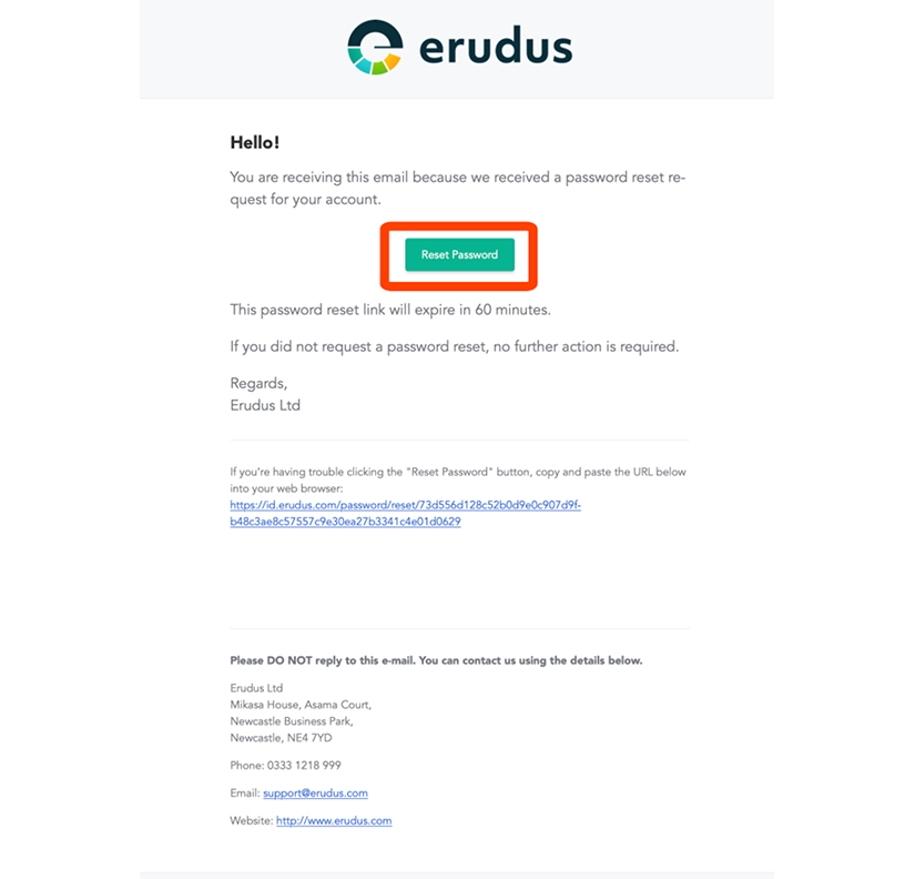 Resetting your password - check your email Resetting your password - check your email
