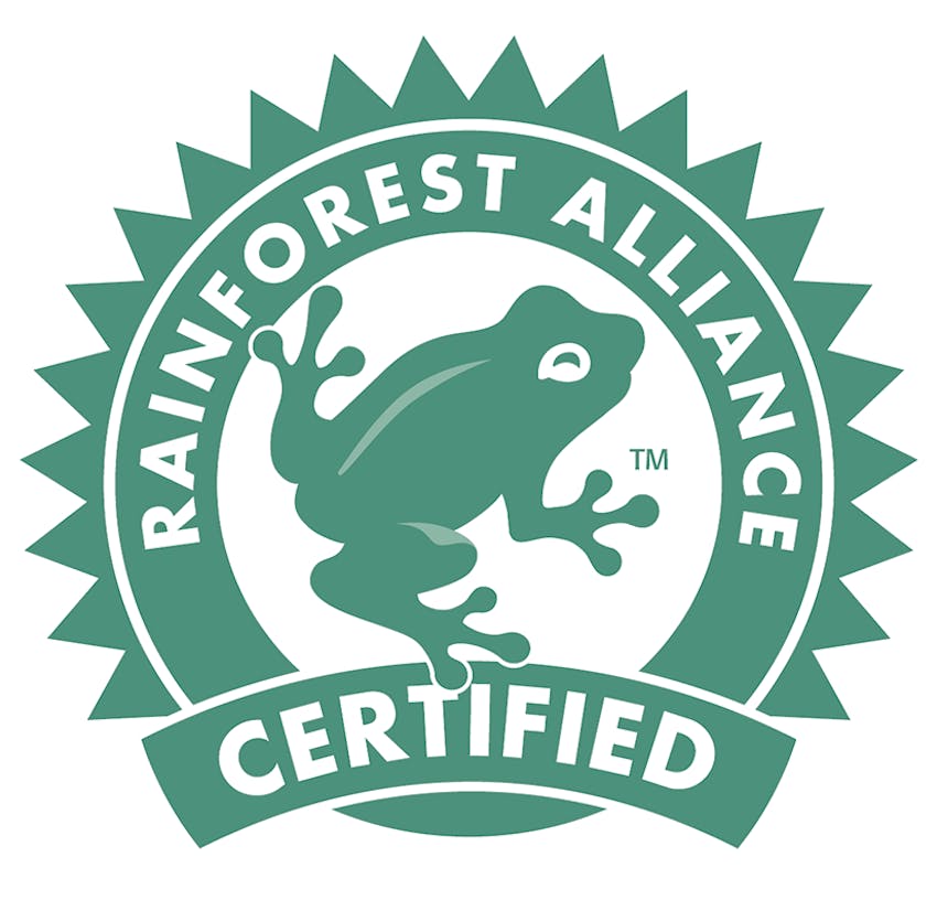 Rainforest Alliance Certified seal