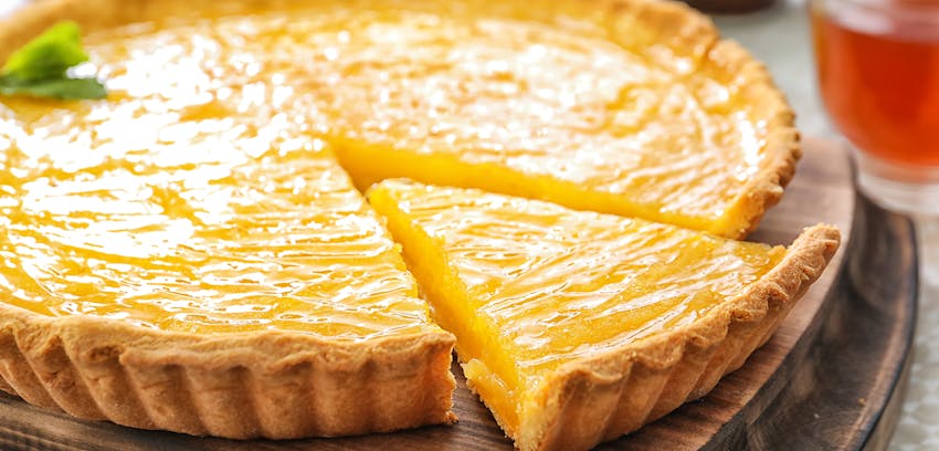 Easy summer desserts - Gluten-free lemon tart