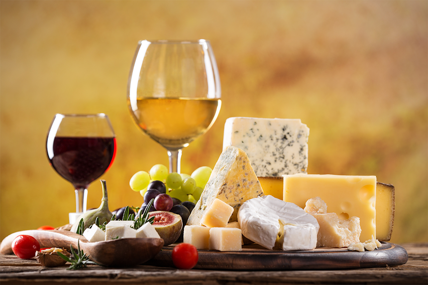 Good wine and cheese pairings