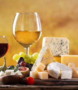 Good wine and cheese pairings