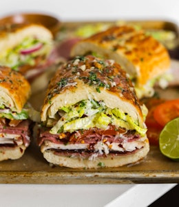 Grinder Salad Sandwich Grinder Salad Sandwich