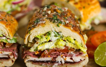 Grinder Salad Sandwich Grinder Salad Sandwich