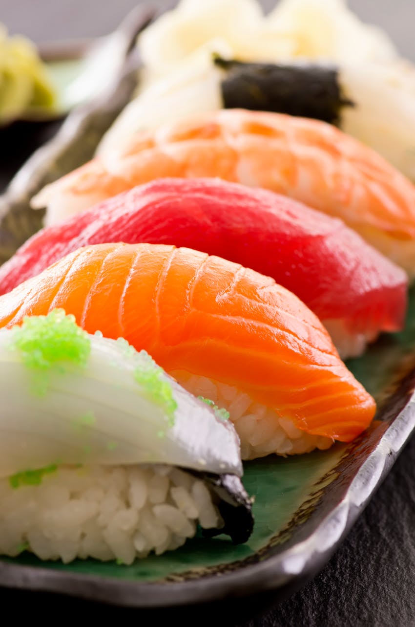 Food Safety Cheat Sheet: Fish and Shellfish Guidance  - sushi