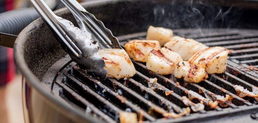 Food Safety Cheat Sheet: Fish and Shellfish Guidance - cooking scallops