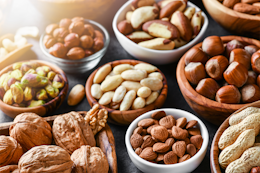 The different types of Tree Nut 