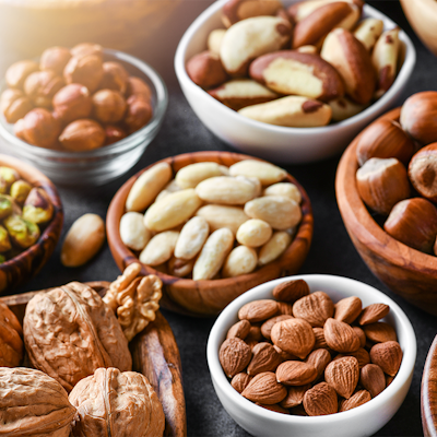 The different types of Tree Nut 