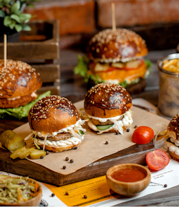 Unique burgers from around the world Unique burgers from around the world