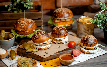 Unique burgers from around the world Unique burgers from around the world