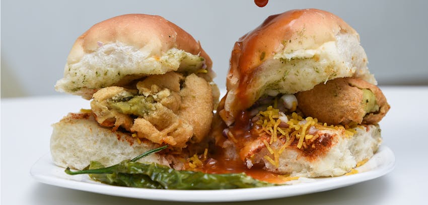 Unique burgers from around the world - Vada pav