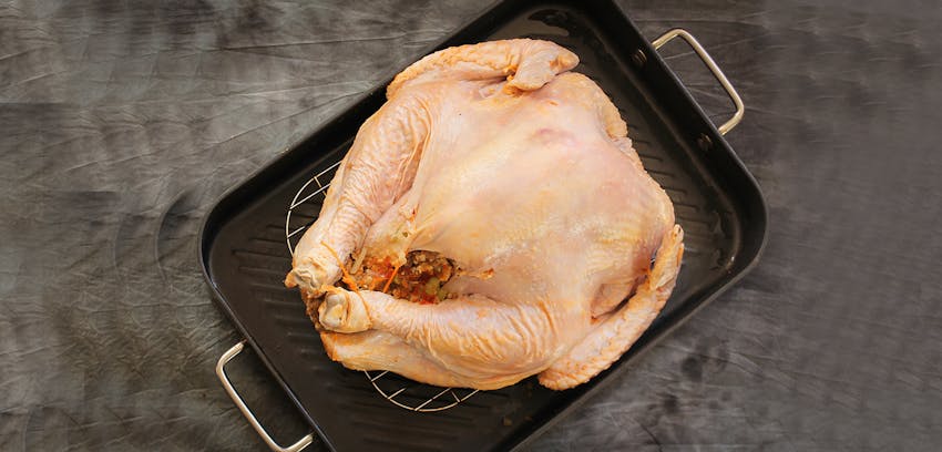 Food Safety Cheat Sheet: Christmas  - Turkey in tray