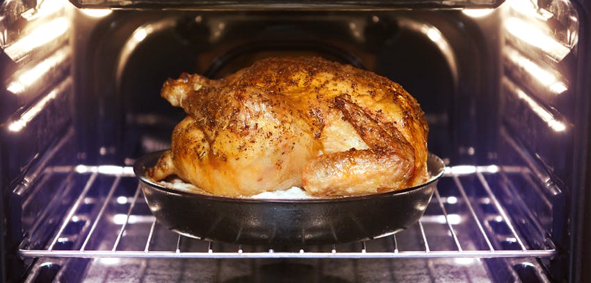 Food Safety Cheat Sheet: Christmas - Turkey in oven