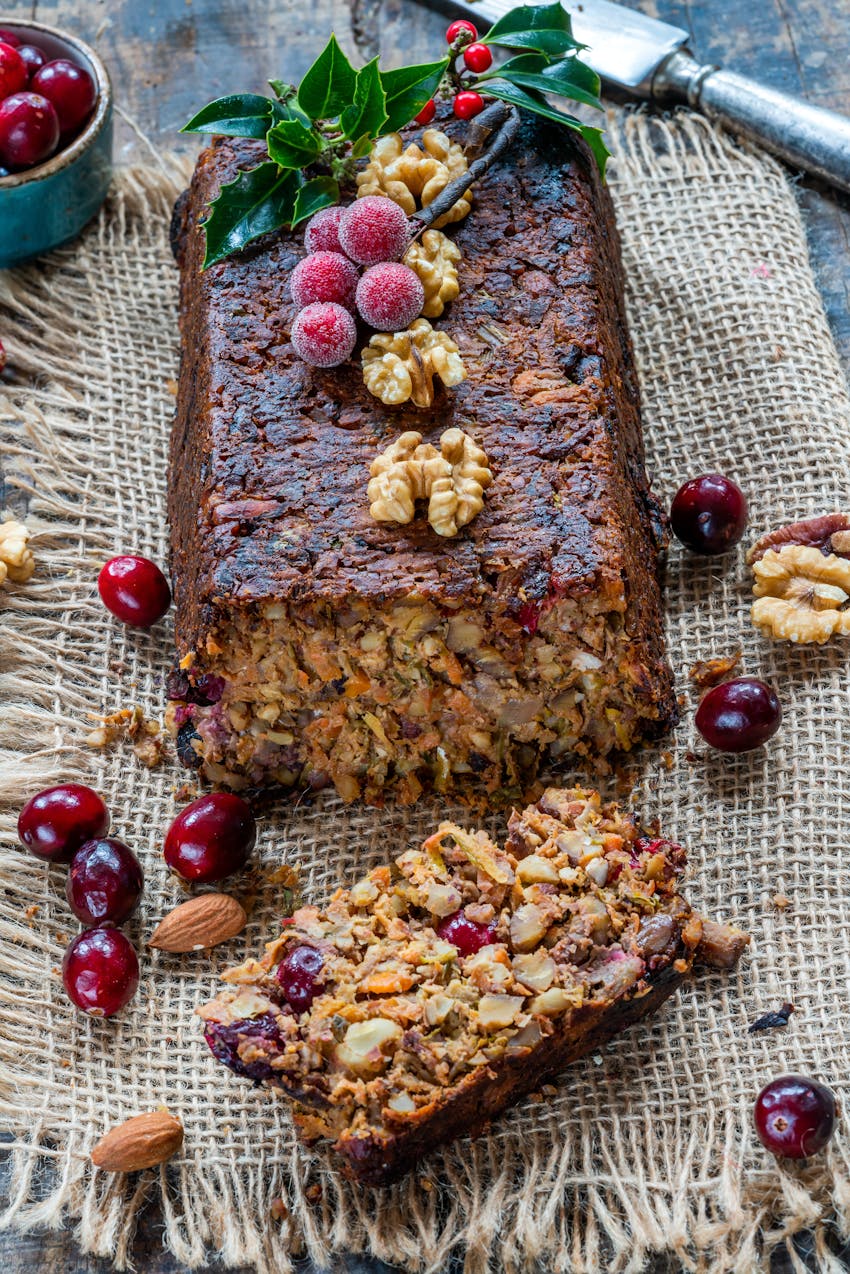 Vegans and allergies - nut roast