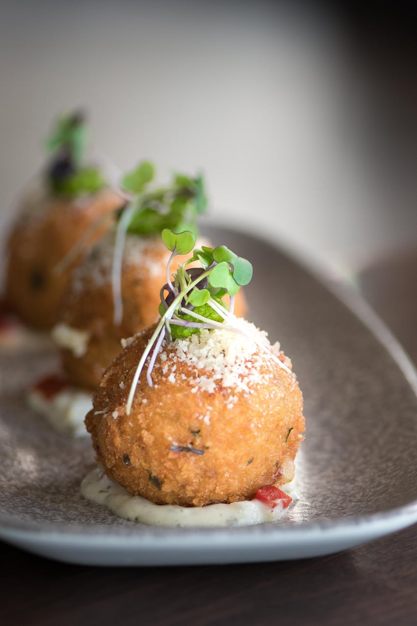 Easy canapes - Arancini