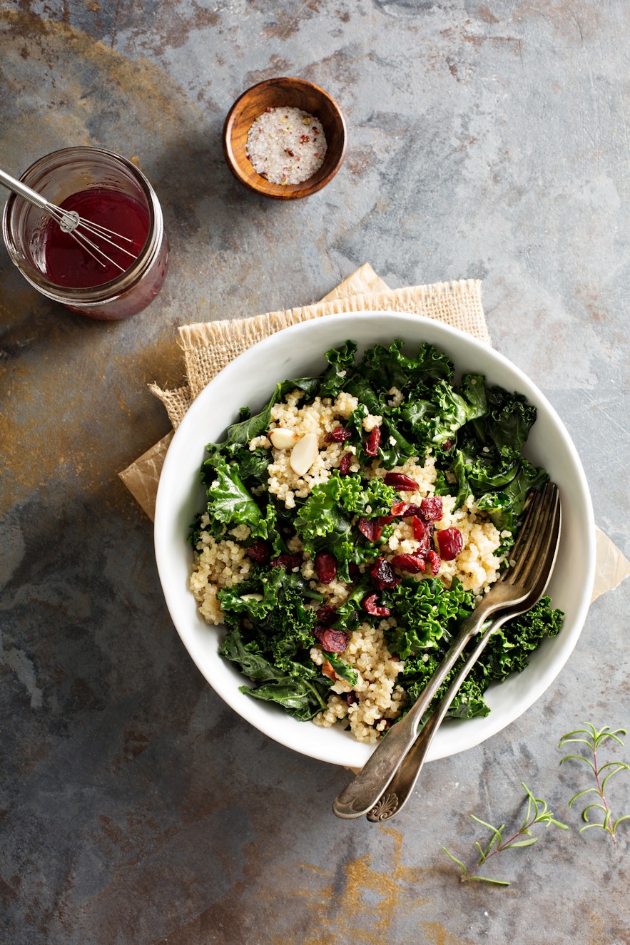 Healthy Christmas leftover ideas - Cranberry salad