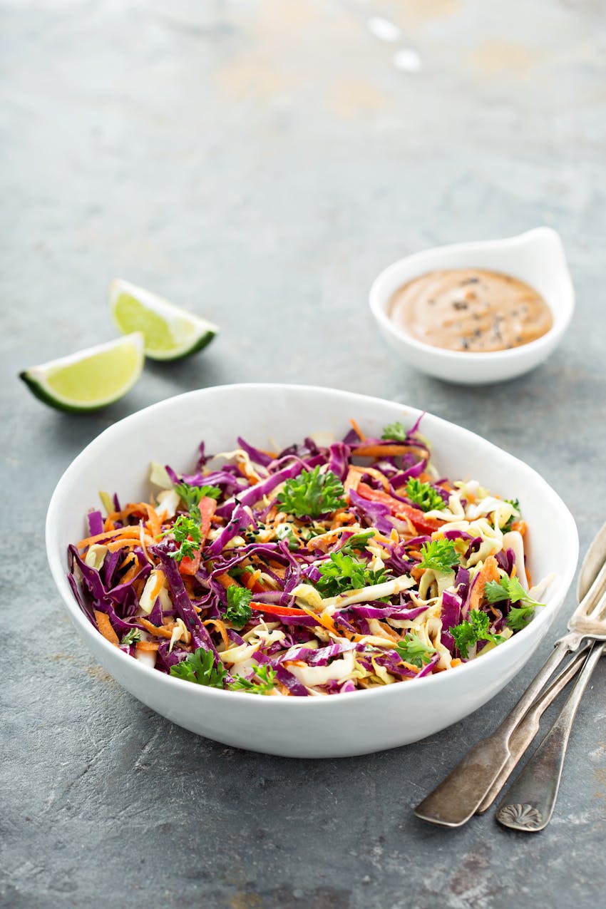 Healthy Christmas leftover ideas - Sprout slaw