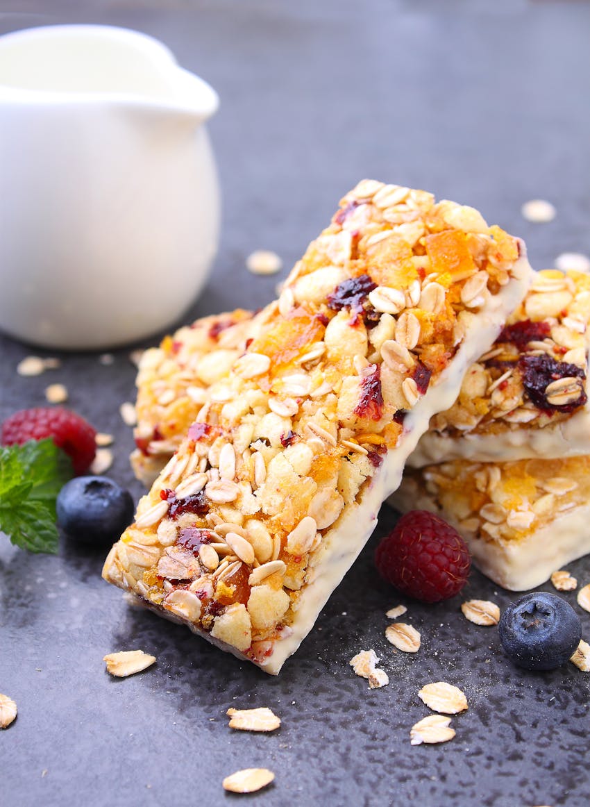 Healthy Christmas leftover ideas - Cranberry granola bar