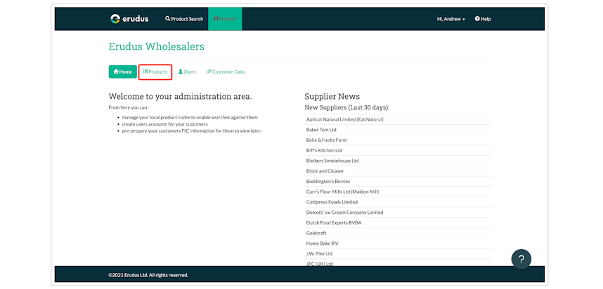 Uploading a Range List to Match Local Codes to Products - Step 2