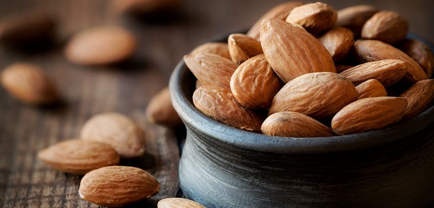 Most romantic foods - almonds