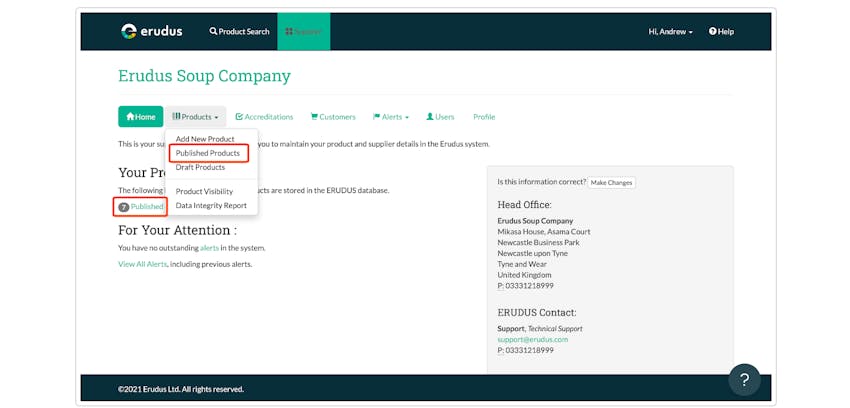 Quick Bite: Copying a Product Specification Step 2