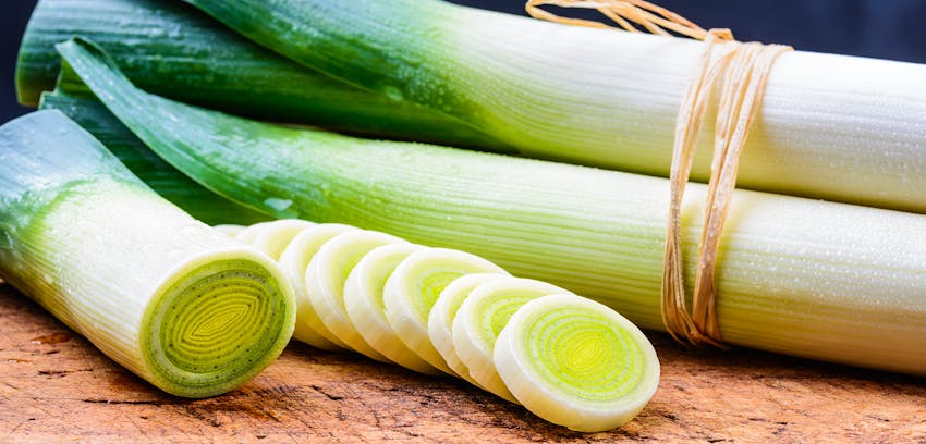 Seasonal foods for February and March - Leeks