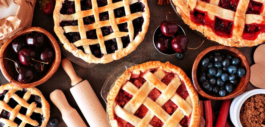 Pie tips and how to make the perfect pastry - different fruit pies