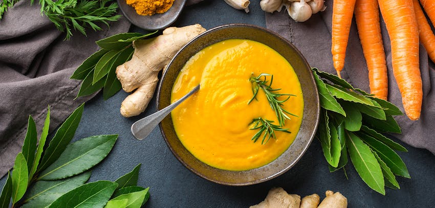 Best carrot recipes and menu ideas - Carrot and ginger soup