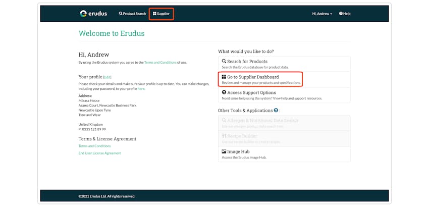 Quick bite: Downloading All of Your Product Specifications as a CSV File Step 1