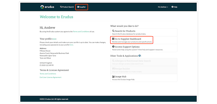 Quick bite: Downloading All of Your Product Specifications as a CSV File Step 1