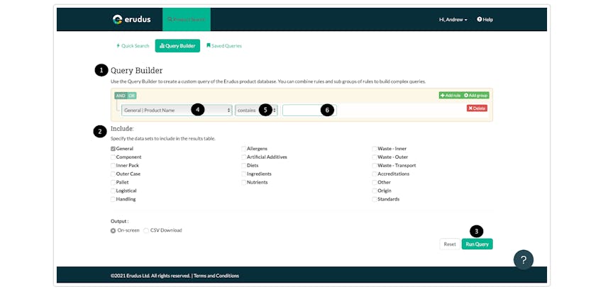 Quick Bite: Using the Query Builder tool Step 1