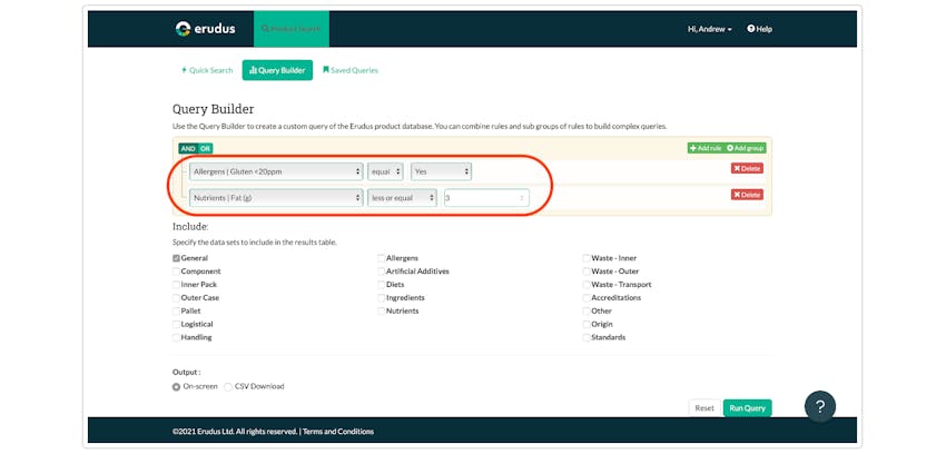 Quick Bite: Using the Query Builder tool Step 2