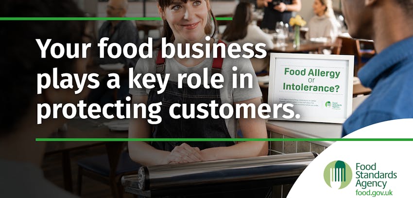 The Food Standard Agency has a new business guidance hub poster