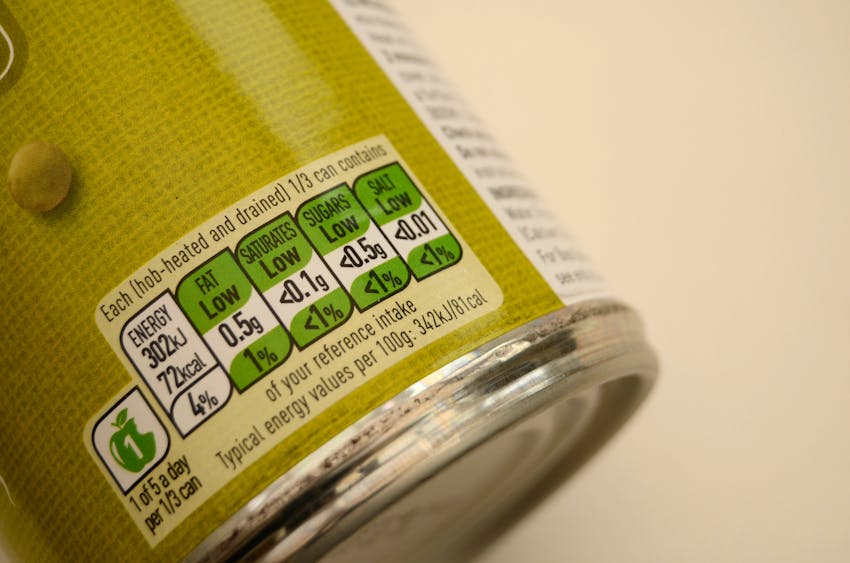 Everything you need to know about back of pack labelling - example of back of pack labelling on soft drink