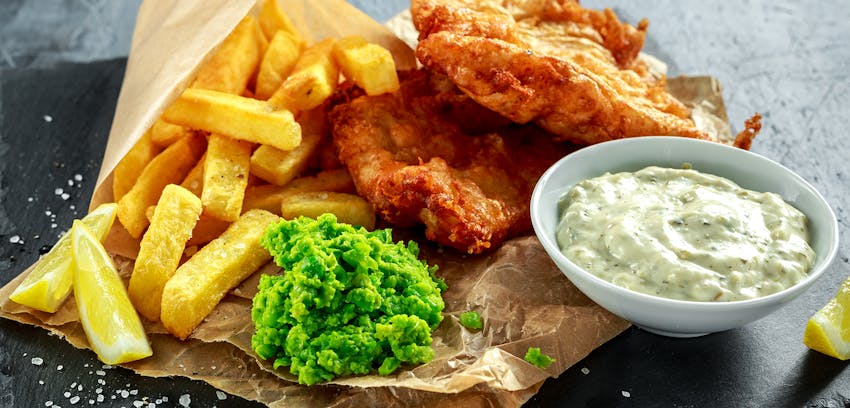 Tips for the best fish and chips - fish and chips accompaniments